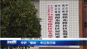 守护“绿码” 中江在行动