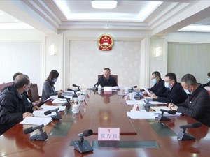 市九届人大常委会党组第四次（扩大）会议暨第三次主任会议召开
