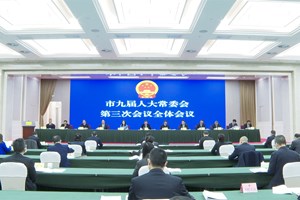 市九届人大常委会第三次会议召开