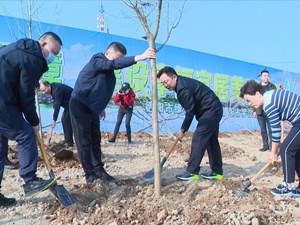 我市开展2022年春季义务植树活动