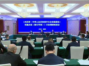 以良法善治护航中小企业持续健康发展
