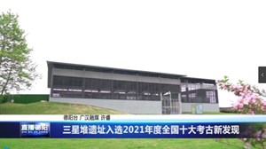 三星堆遗址入选2021年度全国十大考古新发现
