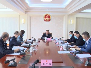 卢也主持召开市九届人大常委会党组（扩大）会议暨第四次主任会议