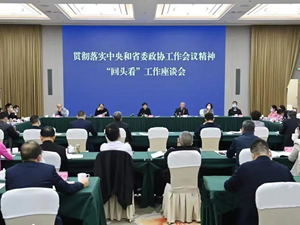 推动学习贯彻工作走深走实 不断开创新时代人民政协事业新局面