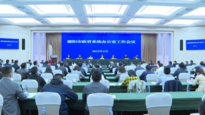 全市政府系统办公室工作会议召开