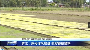 罗江：深化作风建设 抓好春耕备耕