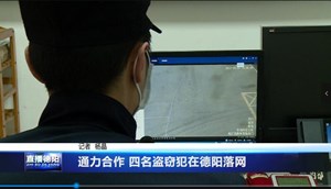 通力合作 四名盗窃犯在德阳落网