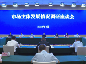宋朝华在德阳调研市场主体发展情况
