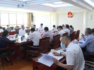 市人大调研我市全面实施预算绩效管理工作情况