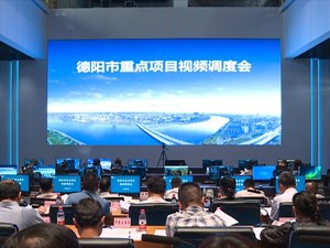 全市重点项目视频调度会召开