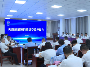 天府旌城召开项目推进交流座谈会