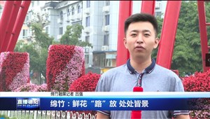 绵竹：鲜花“路”放 处处皆景