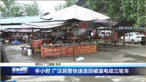 半小时 广汉民警快速追回被盗电动三轮车