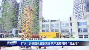 广汉：开展防汛应急演练 筑牢汛期电网“安全墙”