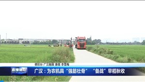 广汉：为农机具“强筋壮骨” “备战”早稻秋收