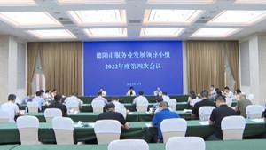 全市服务业发展领导小组2022年度第四次会议召开