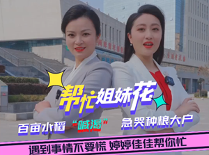 帮忙姐妹花|百亩水稻“喊渴” 急哭种粮大户