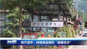 绵竹清平：持续高温催热“避暑经济”