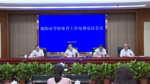 德阳市召开学校体育工作电视电话会议