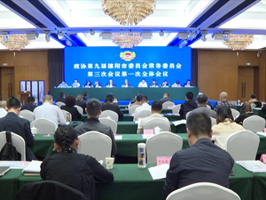何明俊主持召开市政协九届三次常委会议