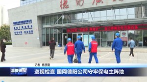 巡视检查 国网德阳公司守牢保电主阵地