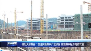德阳天府数谷：加速实施数字产业项目 赋能数字经济高效发展