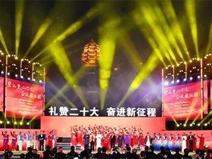 “礼赞二十大 奋进新征程” 学雷锋中国文艺志愿者先锋队走进德阳文艺晚会举行
