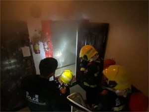 熬制猪油引发火灾！罗江警方快速反应妥善处置