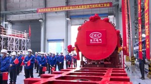 国内首台F级50兆瓦重型燃机顺利发运