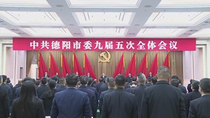 中共德阳市委九届五次全体会议胜利闭幕