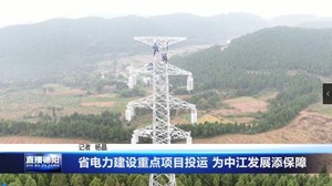 省电力建设重点项目投运 为中江发展添保障