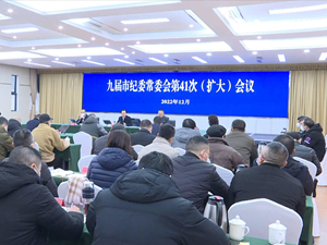 市纪委召开常委会（扩大）会议传达学习中央、市委近期重要会议精神