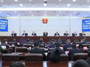 市九届人大二次会议主席团举行第三次会议