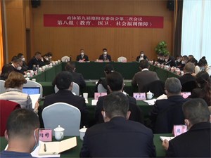 市政协九届二次会议继续开展分组协商讨论
