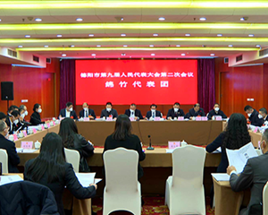市九届人大二次会议各代表团继续举行分团会议 卢也参加绵竹代表团审议