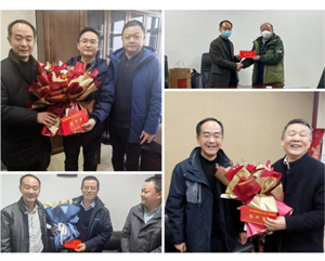 浓浓关怀显真情，重才爱才暖人心 | 德阳市科协开展院士专家工作站春节慰问活动