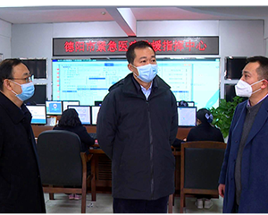 市领导调研我市紧急医疗救援指挥调度工作