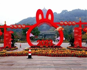 围观！德阳街头“兔”味十足，新年仪式感满满！
