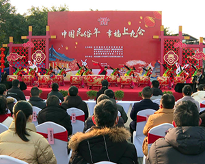 旌阳：赶孝泉“上九会” 过中国民俗年