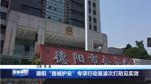 德阳“旌城护安”专项行动首波次打防见实效