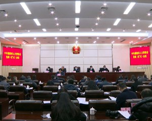 市九届人大常委会党组（扩大）会议暨第二十二次主任会议召开
