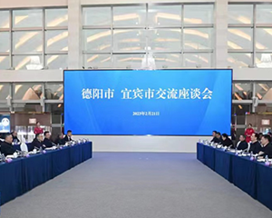 我市党政代表团赴宜宾市考察学习