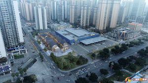 效果图曝光！德阳或将新建一商业美食街！位置就在……