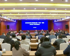 省安委会第五督查组全国“两会”期间安全生产督查见面会在我市召开