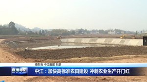 中江：加快高标准农田建设 冲刺农业生产开门红