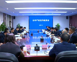 全市产业宣传座谈会召开