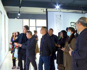 严昭裕《红苕印象》书画巡回展走进德阳