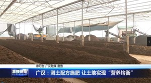广汉：测土配方施肥 让土地实现“营养均衡”