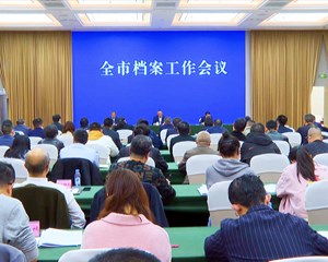 全市档案工作会议召开