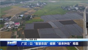 广汉：以“智慧农田”破解“谁来种地”难题